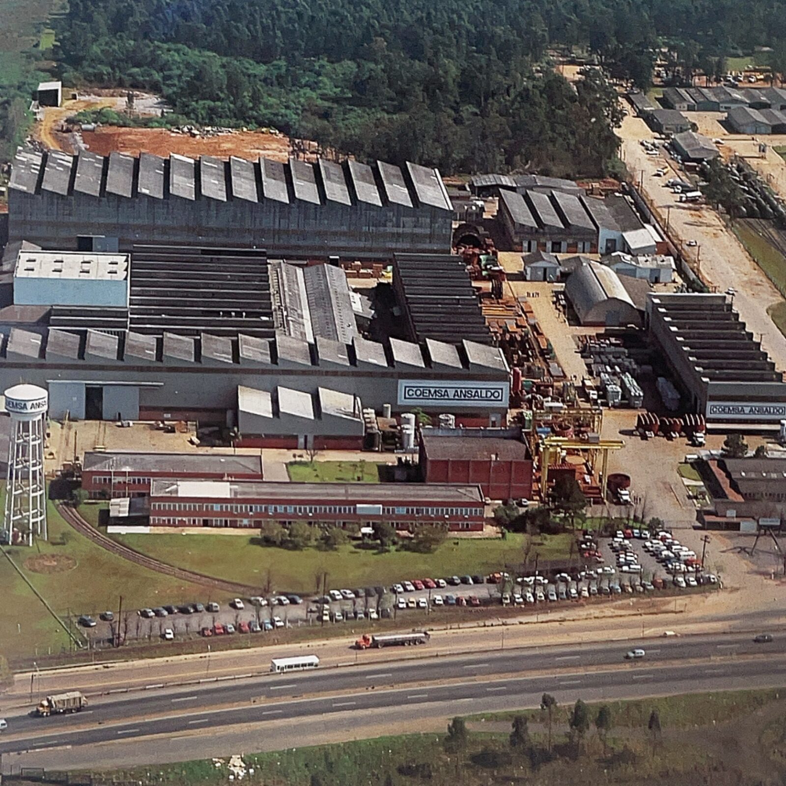 Coemsa Ansaldo manufacturing plant founded in 1960